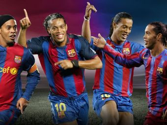 
	5 momente magice ale lui Ronaldinho la Barcelona. ZEUL fotbalului cu zambetul pe buze, onorat de clubul catalan dupa anuntul retragerii
