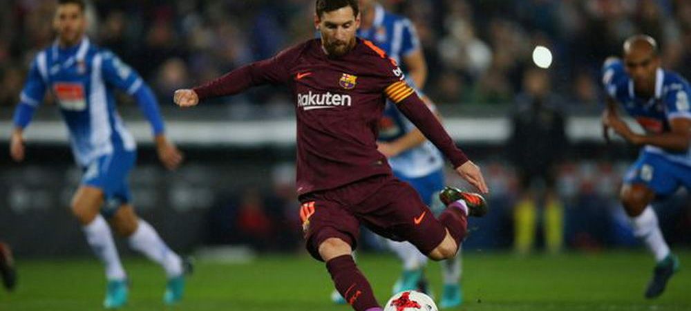 Lionel Messi Barcelona Espanyol