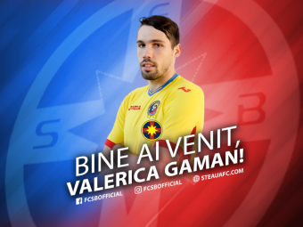 
	OFICIAL: Gaman a semnat cu Steaua: &quot;Am venit la cea mai buna echipa din Romania!&quot;
