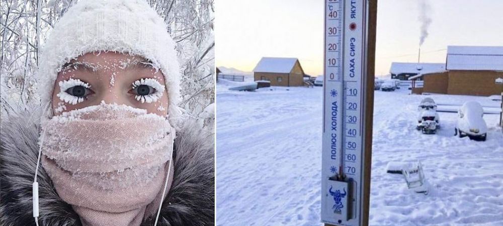 Oymyakon Cel mai friguros loc de pe Pamant Rusia Siberia