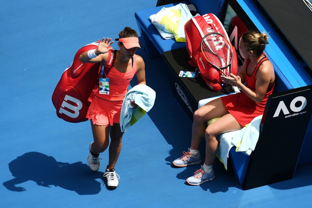 AUSTRALIAN OPEN // Simona Halep, prima semifinala la Australian Open! A spulberat-o pe Pliskova: 6-3, 6-2! Cu cine se lupta pentru un loc in marea finala_17