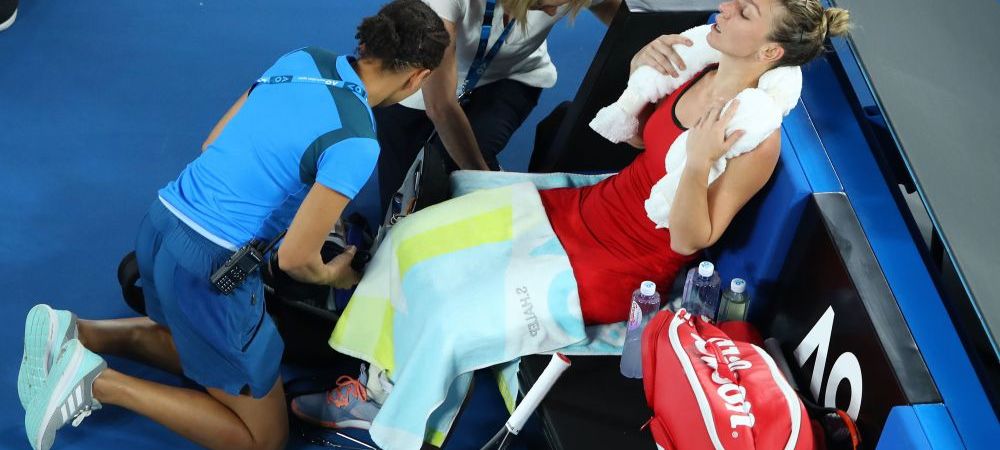 Simona Halep Australian Open Caroline Wozniacki spital