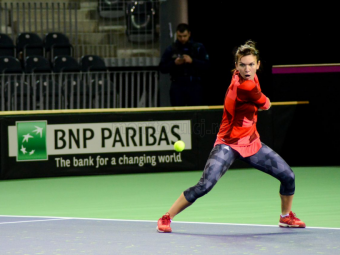 SIMONA HALEP, provocata la un meci UNIC de campioana europeana de tenis de masa: &quot;Cine pierde, plateste!&quot;