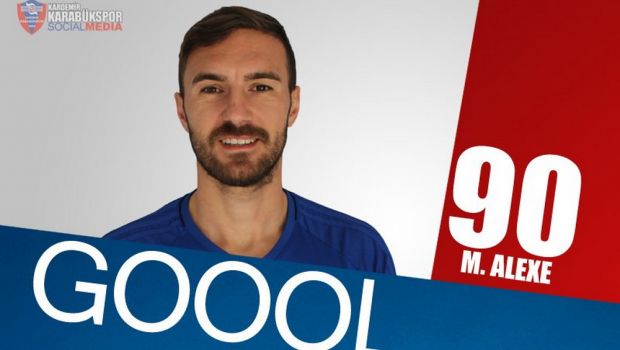 
	GOOOL ALEXE! Fostul atacant al lui Dinamo a marcat primul gol dupa 2 ani! Cum a reusit sa inscrie pentru Karabukspor

