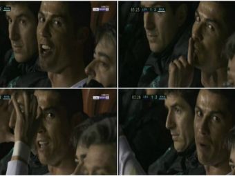 
	Cristiano Ronaldo s-a enervat dupa ce a fost SCOS DE PE TEREN de Zidane! Ce i-a spus cameramanului care il filma pe banca! VIDEO
