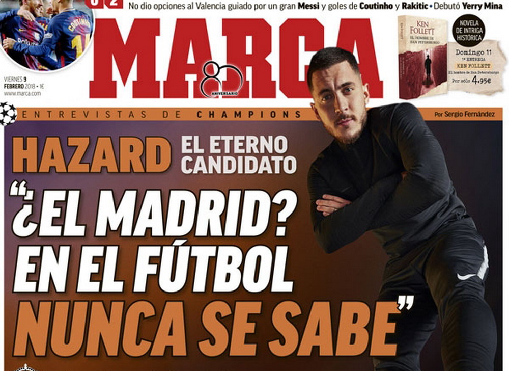 "Nu stii niciodata ce se poate intampla!" Hazard a vorbit in premiera despre transferul la Real Madrid! Ce a spus despre duelul cu Barca din Liga_1