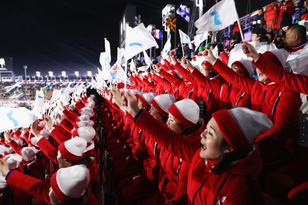 FOTO! Imagini de la ceremonia de deschidere a Jocurilor Olimpice de iarna de la PyeongChang! Romania, reprezentata de 28 de sportivi_1