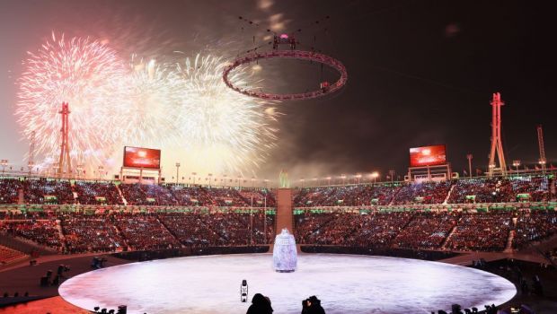 
	FOTO! Imagini de la ceremonia de deschidere a Jocurilor Olimpice de iarna de la PyeongChang! Romania, reprezentata de 28 de sportivi

