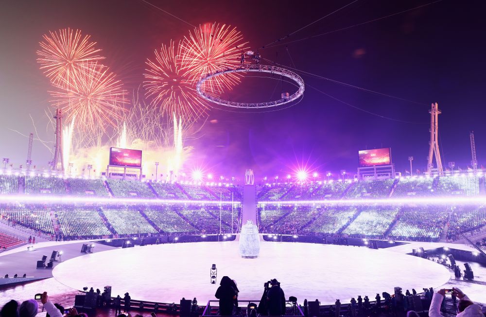 FOTO! Imagini de la ceremonia de deschidere a Jocurilor Olimpice de iarna de la PyeongChang! Romania, reprezentata de 28 de sportivi_3