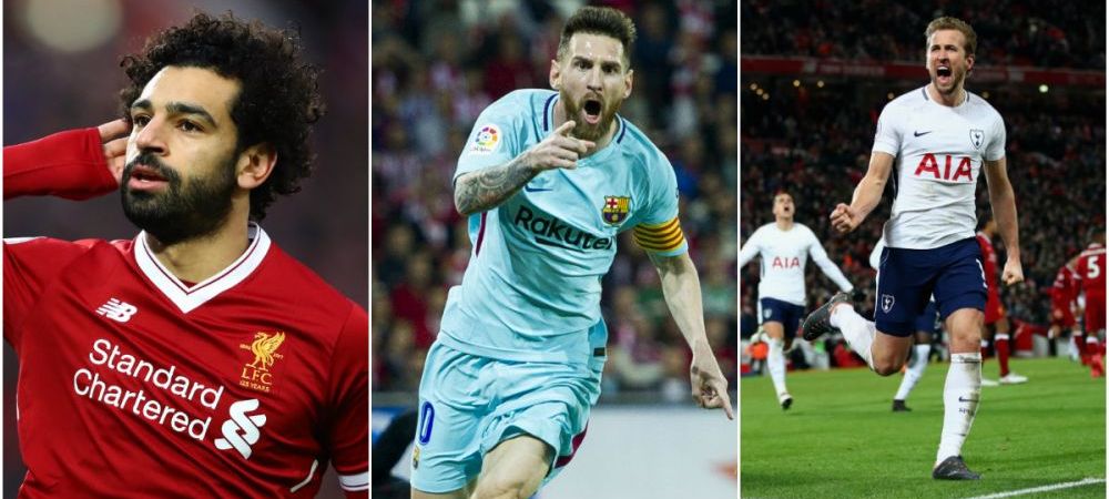 Lionel Messi Edinson Cavani Gheata de Aur Harry Kane Mohamed Salah