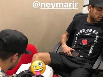 
	INKredibil ;) Neymar s-a dus la salon inaintea bataliei cu Real Madrid si si-a facut un tatuaj special! Ce si-a desenat
