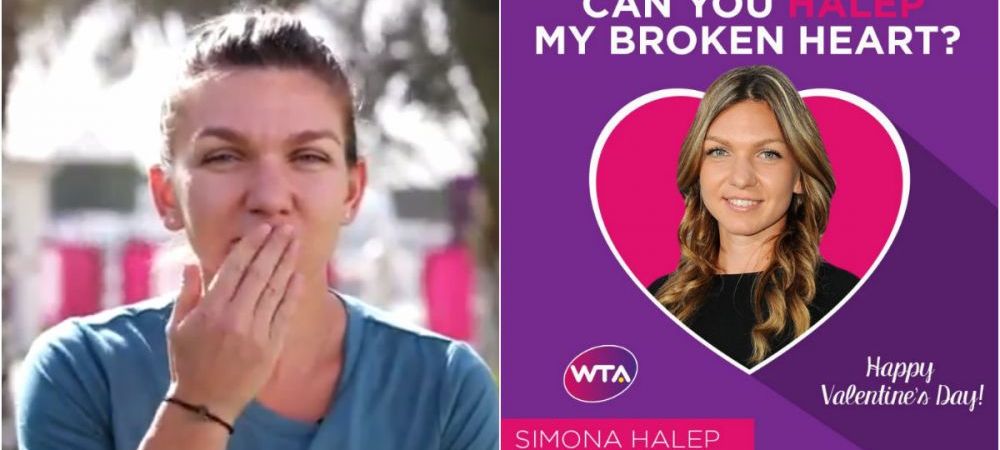 Simona Halep Valentine s Day WTA Ziua Indragostitilor
