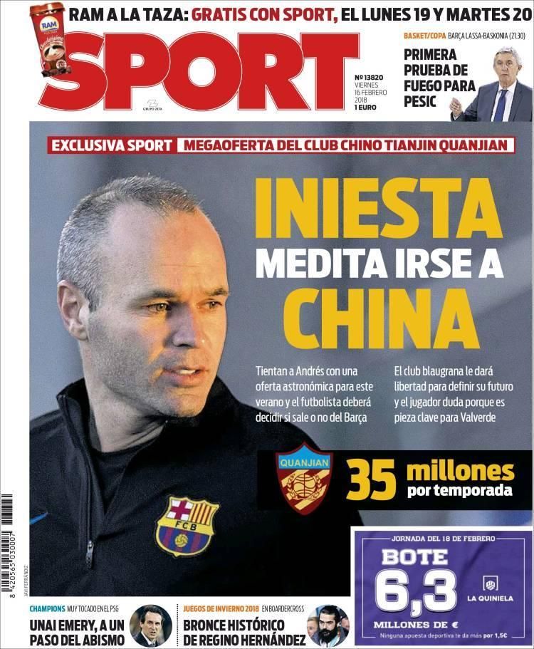 Transferul lui Iniesta, anuntat pe prima pagina: salariul URIAS pe care il va incasa! Barcelona nu poate si NU VREA sa se opuna ofertei ASTRONOMICE_2