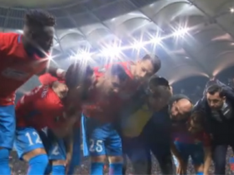 
	Imaginile care nu s-au vazut la TV: cine a tinut discursul de motivare inainte de meciul cu Lazio! VIDEO
