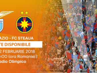 
	Steaua vinde bilete de luni pentru returul cu Lazio! Romanii iau cu asalt Olimpico: &quot;Sa UMPLEM Peluza Sud!&quot; FOTO
