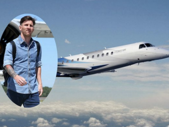 
	Bine ati venit la bordul avionului personal al lui Leo Messi! Argentinianul a cheltuit o suma uriasa pentru el: FOTO
