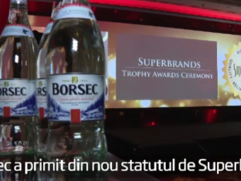 
	(P) Borsec a primit din nou statutul de Superbrand
