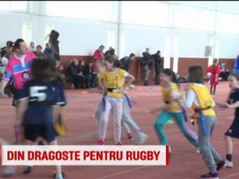 
	Peste 160 de fetite au jucat azi rugby la Iasi! VIDEO 
