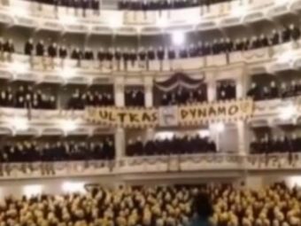 
	&quot;Dinamo, Dinamo!&quot; IMAGINI FABULOASE | Peste 1.000 de fani dinamovisti au ocupat opera si au cantat pentru echipa lor
