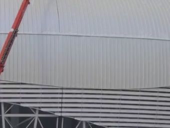 
	VIDEO | Probleme la stadionul din Craiova! Ce s-a intamplat cu acoperisul &quot;bijuteriei&quot; de 60 de milioane de euro a oltenilor

