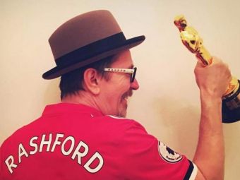 Manchester United - Sevilla, marti, PROTV | A cucerit Oscarul si a sarbatorit in tricoul lui United! Rashford i l-a facut cadou