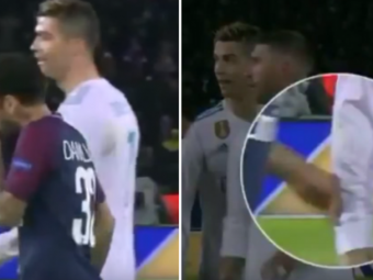 
	Faza incredibila pe care nimeni nu a vazut-o! Razboiul Cristiano - Dani Alves a ajuns in punctul MURDAR: brazilianul si-a suflat nasul si s-a sters pe Ronaldo
