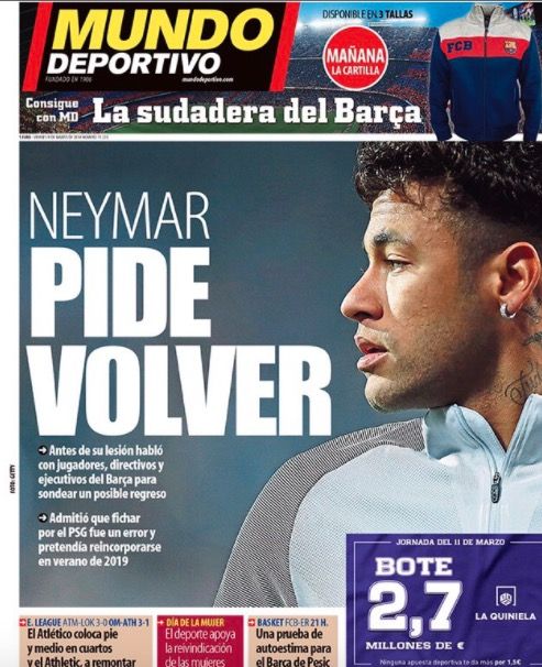 Anuntul facut de catalani in aceasta dimineata: "Neymar vrea inapoi la Barcelona!" Ce mesaj le-a transmis_1