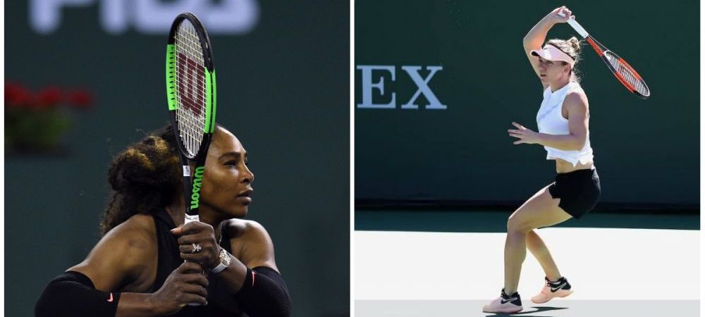 Serena Williams Indian Wells Simona Halep Sorana Cirstea