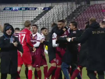 
	CFR Cluj 2-1 CSM Iasi | GOOOOOL SENZATIONAL OMRANI, in minutul 90+3. Petrescu a explodat in tribuna
