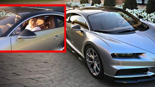 &quot;De ce ai face asta? E lipsa de respect!&quot; Ce si-a scris Ronaldo pe noul Bugatti Chiron de 2,5 mil euro. VIDEO