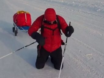
	Supereroii nu sunt numai la Hollywood! Tibi Useriu mai are 60 de kilometri pana la linia de sosire a Maratonului Arctic! Cum arata picioarele sale: FOTO
