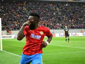 Alarma la Steaua: Gnohere s-a accidentat si e incert pentru derbyul cu CFR! Ce spune Dica despre primul 11