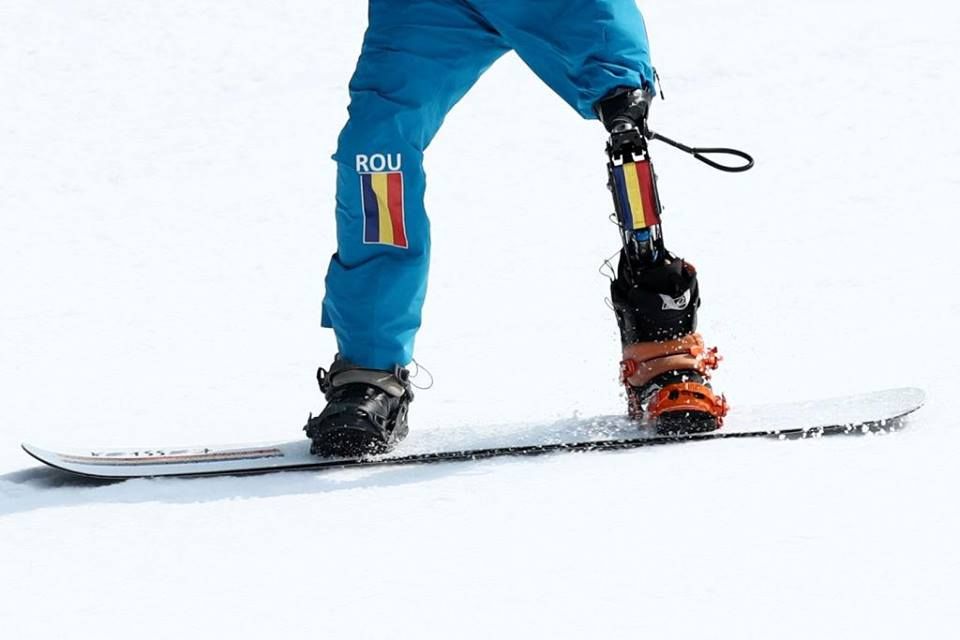 Mihaita Papara, singurul roman participant la Jocurile Paralimpice de iarna: locul 11 la snowboard cross si slalom_2