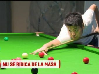 Romanian Snooker Masters, la PROX | Chinezii au refuzat sarmalele: &quot;Am cautat mancare chinezeasca pe net!&quot;