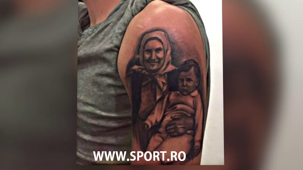 Fotbalistul roman care si-a tatuat BUNICA pe brat: "E o semnificatie importanta pentru mine!" FOTO_1