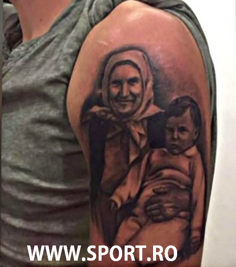 Fotbalistul roman care si-a tatuat BUNICA pe brat: "E o semnificatie importanta pentru mine!" FOTO_2