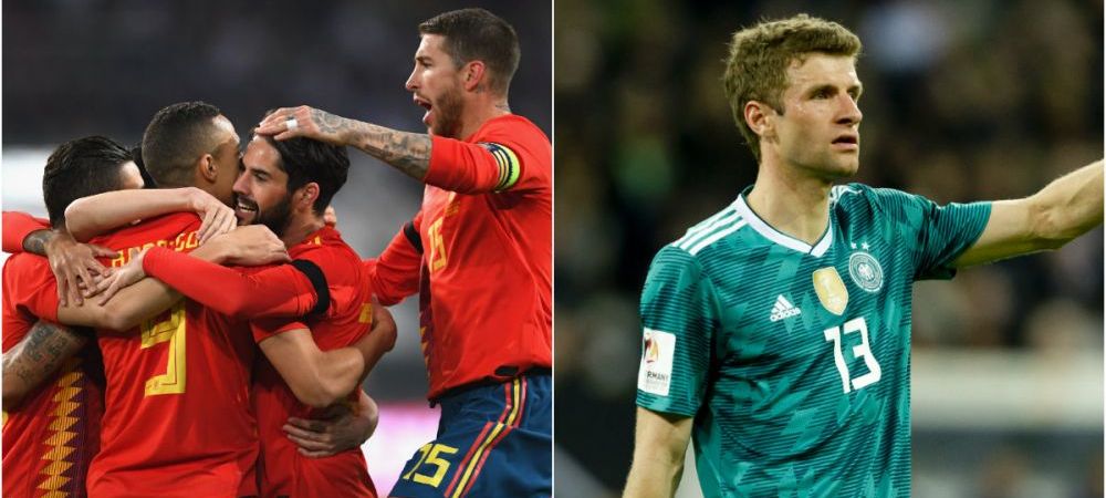 Spania amical Germania