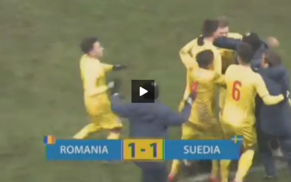 ALO, ASTA E GENERATIA PRO! Romania 2-1 Suedia la U19 si avem nevoie de un egal marti, cu Ucraina, pentru calificarea la EURO_7