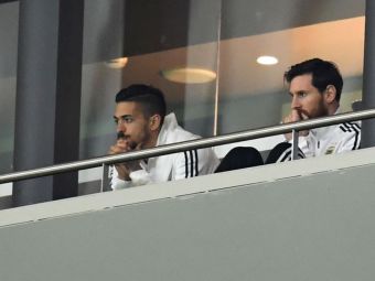 Momentul nevazut de la finalul meciului Spania 6-1 Argentina! Messi a plecat de la loja inaintea finalului si si-a asteptat colegii in vestiar! Ce le-a zis