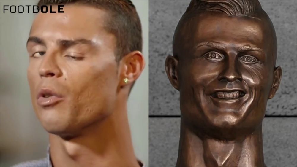 DRAMA artistului care i-a facut statuia lui Ronaldo! Prin ce a trecut dupa ce a fost IRONIZAT de toata planeta si cum a refacut-o. VIDEO_16