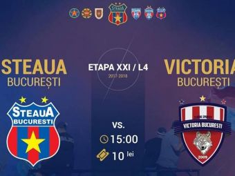 
	Steaua 13-0 Victoria Bucuresti! Steaua e DEVASTATOARE. Continua lupta TOTALA cu Academia Rapid
