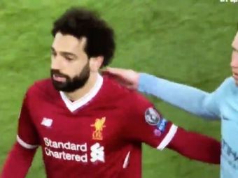 
	GEST INCREDIBIL | Salah s-a apropiat de Laporte dupa finalul primei reprize si si-a cerut scuze: motivul pentru care a facut asta la 3-0 pentru Liverpool
