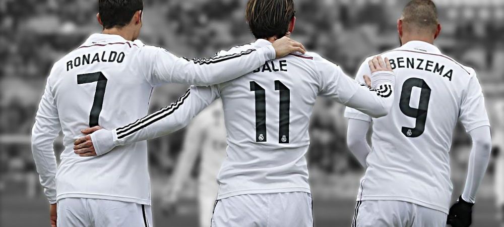 Karim Benzema Cristiano Ronaldo Gareth Bale Real Madrid