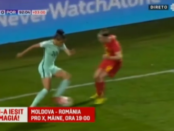 
	Moldova - Romania, marti, 19:00, PRO X | Driblingul anului vine de la fotbal feminin! FABULOS: &quot;Ronalda&quot; din nationala Portugaliei a reusit un moment magic. VIDEO
