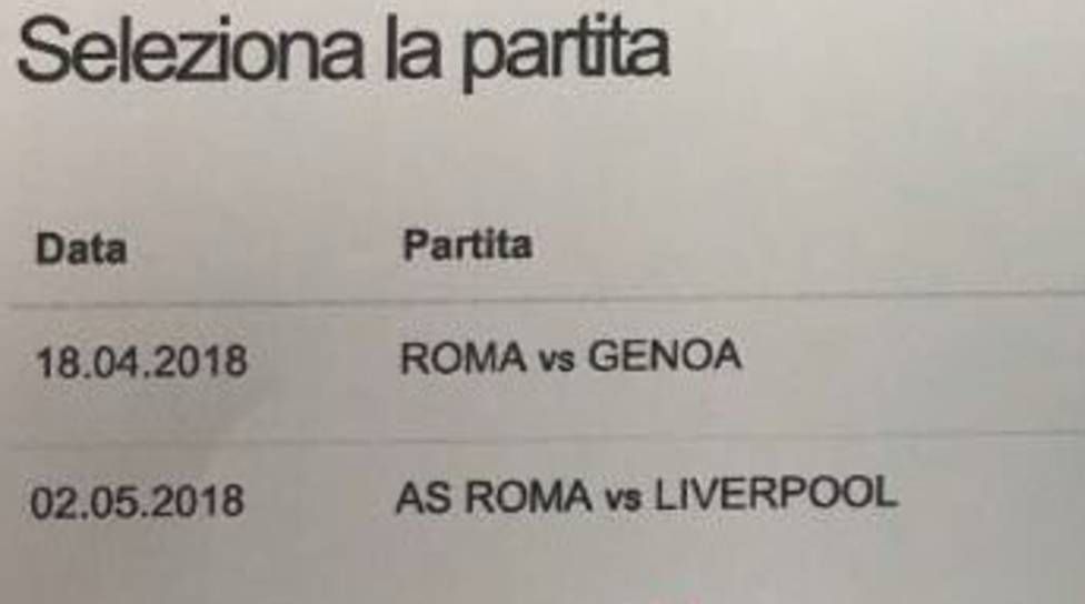 Stia Roma ca va pica cu Liverpool? Italienii vindeau bilete pentru partida cu englezii inainte de tragere! FOTO_2