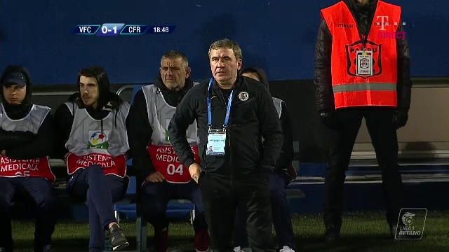 Dan Petrescu CFR Cluj FC Viitorul Gica Hagi