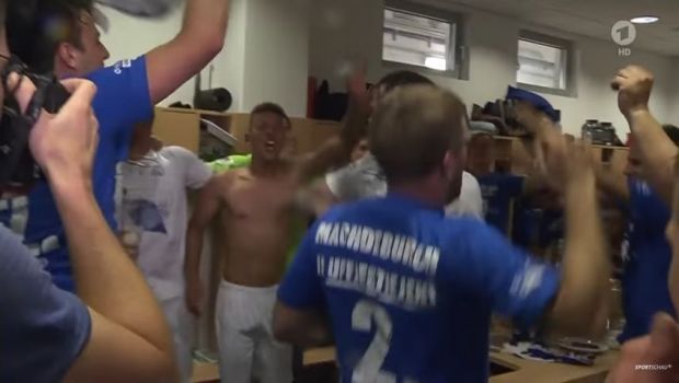 
	Nemtii au luat-o razna! Singura echipa din Germania de Est care a castigat un trofeu european a obtinut promovarea: 11 fani au fost arestati | VIDEO 
