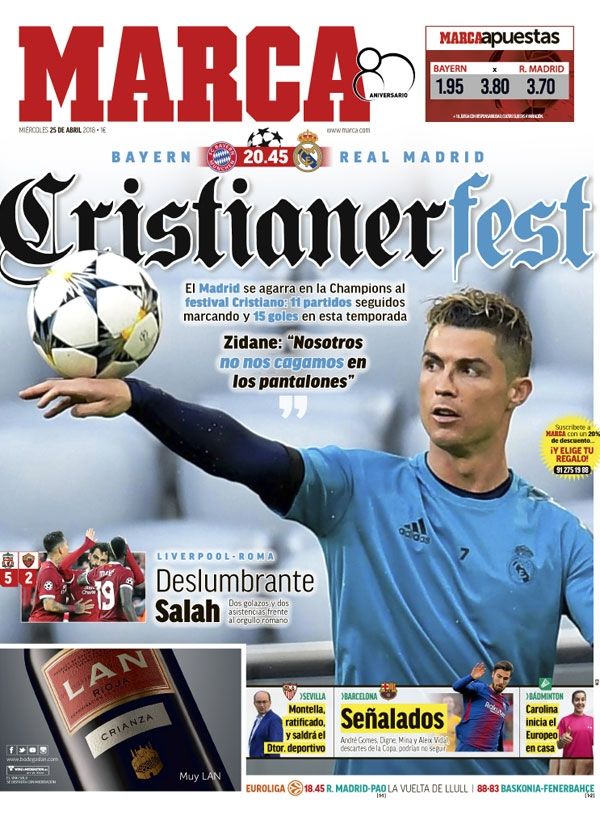 Cristianerfest! Asta e SARBATOAREA fotbalului: Bayern - Real Madrid, 21:45, in direct la PRO TV. Dupa ce record GALACTIC alearga Ronaldo_1