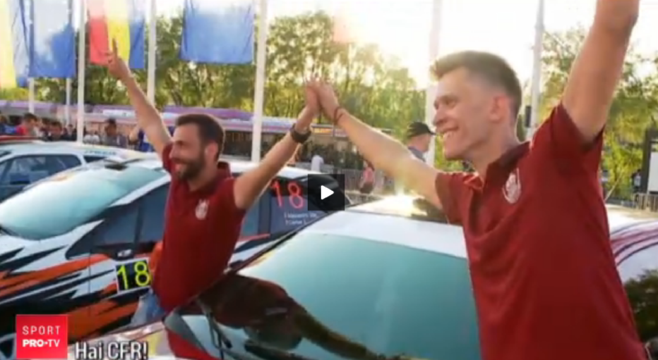 CFR vrea titlul si la raliuri! Clujenii au un bolid la campionatul de raliuri VIDEO_1