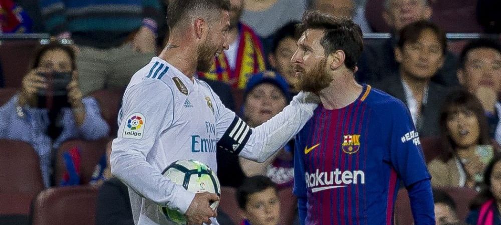 Sergio Ramos El Clasico fc barcelona Lionel Messi Real Madrid